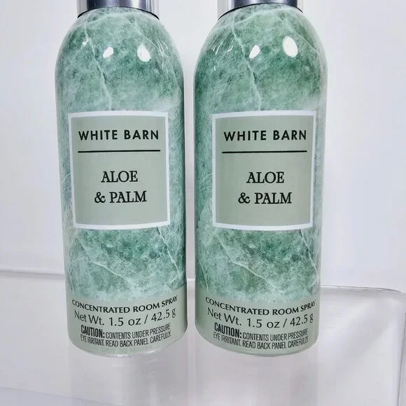 2 ALOE PALM Bath & Body Works Concentrated Room Spray 1.5oz NEW - Picture 2 of 5